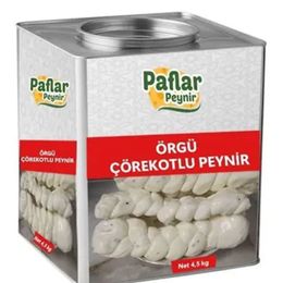 Paflar Teneke 4.5 kg Örgü Çörekotlu Peynir