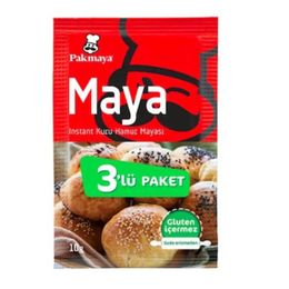 Pakmaya 3'lü 24x10 gr İnstant Kuru Hamur Mayası