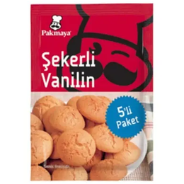 Pakmaya 5'li 25 gr Şekerli Vanilin