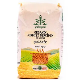 Pakorganik 1 kg Kırmızı Mercimek