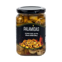 Palamidas 995 gr Cam Kavanoz Izgara Yeşil Zeytin
