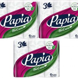 Papia Bio Care 3x6'lı Havlu Kağıt