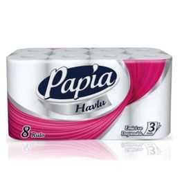Papia İpek Özlü 8'li Kağıt Havlu