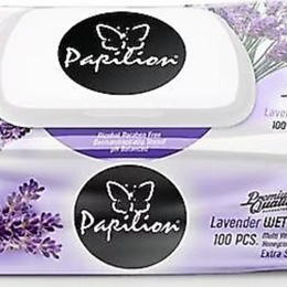 Papilion 100 Yaprak Aroma Terapi Islak Mendil