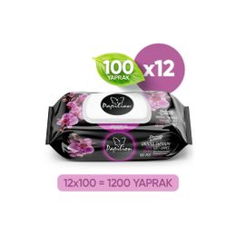 Papilion 100x12 Premium Aroma Terapi Islak Havlu