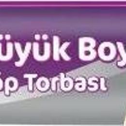 Parex 2'li Büyük Büzgülü Vanilya Kokulu Çöp Torbası