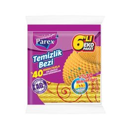Parex 6'lı Mikrofiber Temizlik Bezi