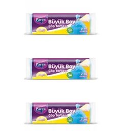 Parex Büyük Boy 3'lü Güçlü Çöp Torbası