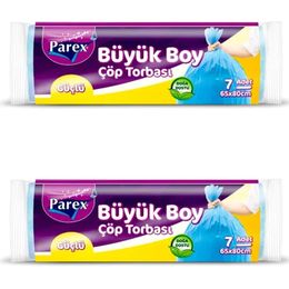 Parex Güçlü Büyük Boy 2'li Çöp Torbası