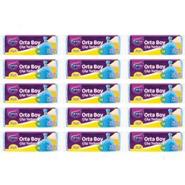 Parex Güçlü Orta Boy 15'li x 15 Adet 55 x 60 cm Çöp Torbası