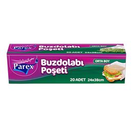 Parex Orta Boy 5 Adet Buzdolabı Poşeti