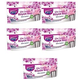 Parex Premium Bahar Kokulu 5'li  Orta Boy Çöp Torbası
