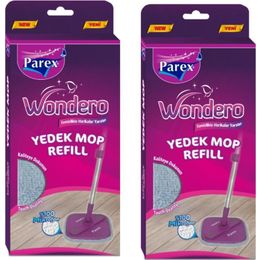 Parex Wondero Otomatik Temizlik Seti + 2 Yedek Paspas Mop