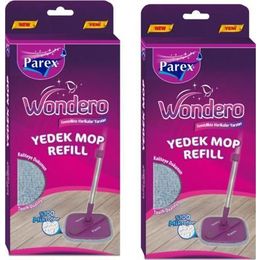 Parex Wondero Otomatik Temizlik Seti + 2 Yedek Paspas Mop