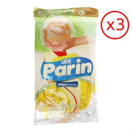 Parin Sarı L 3 Paket Bulaşık Eldiveni