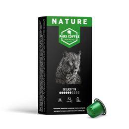 Pars Coffee 10'lu Nature Nespresso Uyumlu Alüminyum Kapsül Kahve