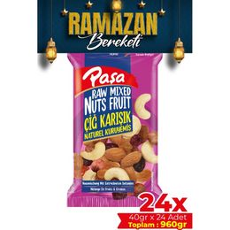 Paşa Kuruyemiş 24x150 gr Çiğ Karışık Naturel Kuruyemiş