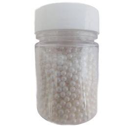Pastaland 40 gr Dekoratif Beyaz Şeker Boncuk