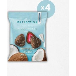 Patiswiss 50 gr Sütlü Çikolatalı Hindistan Cevizli Çilek Draje