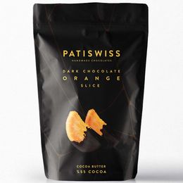 Patiswiss 80 gr Bitter Çikolata Kaplı Portakal Dilimi
