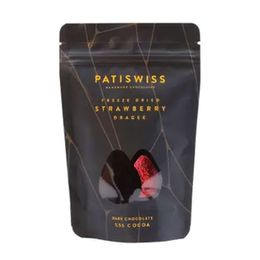 Patiswiss 80 gr Bitter Çikolatalı Çilek Draje