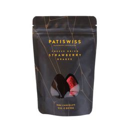 Patiswiss Bitter Çikolata Kaplı Çilek Draje 80 gr