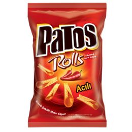 Patos 167 gr Rolls Acılı Parti Boy Cips