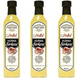 Payitaht 3x500 ml Hallal Medine Fermente Hurma Sirkesi
