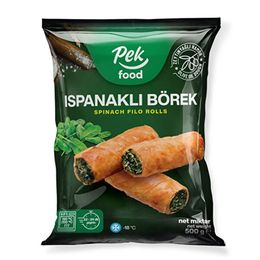 Pek Food Ispanaklı 500 gr Rulo Börek