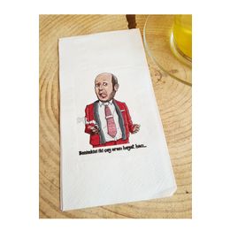 Pekshop 20'li Benimkisi İki Çay Arası Yazılı Sunum Peçetesi