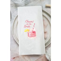 Pekshop 20'li Cheers For The Bride Konuşan Sunum Peçetesi