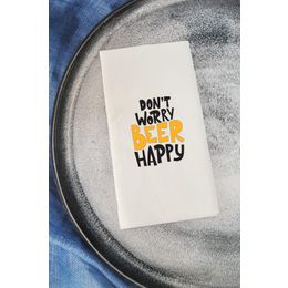 Pekshop 20'li Don't Beer Happy Konuşan Kağıt Sunum Peçetesi