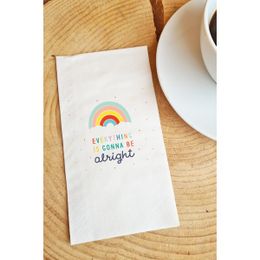Pekshop 20'li Everything İs Gonna Be Alright Yazılı Konuşan Kağıt Sunum Peçetesi