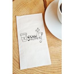Pekshop 20'li Good Morning Yazılı Kağıt Sunum Peçetesi
