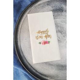 Pekshop 20'li Happily Ever After Konuşan Kağıt Sunum Peçetesi