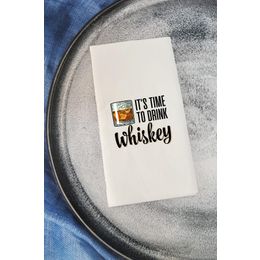 Pekshop 20'li It's Time To Drink Whiskey Konuşan Kağıt Sunum Peçetesi