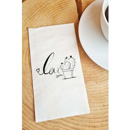 Pekshop 20'li Sevgiliye I Love You Yazılı Sevgililer Günü Konuşan Kağıt Sunum Peçetesi