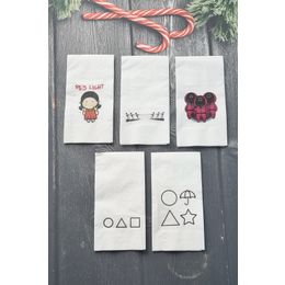 Pekshop 20'li Squid Game Konsept Konuşan Kağıt Peçete Paketi