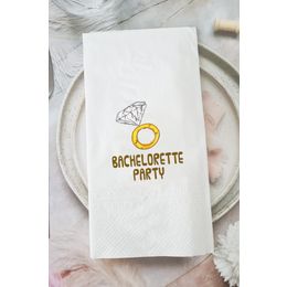 Pekshop 20'li Tektaş Bachelorette Party Konuşan Sunum Peçetesi