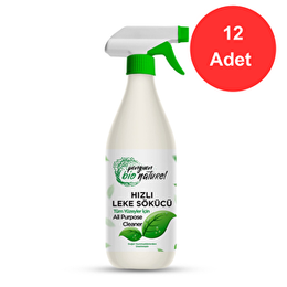 Penguen 12x1 lt Bio Naturel Çok Amaçlı Hızlı Leke Sökücü Sprey