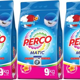 Perco Matik 3x9 kg Beyazlar ve Renkiler Toz Çamaşır Deterjanı
