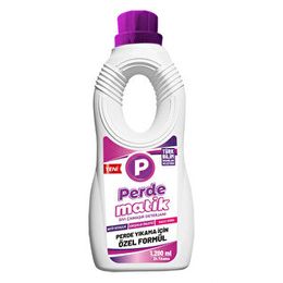 Perdematik 1200 ml Tül, Dantel ve Hassas Kumaşlar İçin Sıvı Perde ve Çamaşır Deterjanı