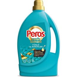 Peros 3 lt Sıvı Bakım Renk Uzmanı Yünlü & Hassas Giysiler İçin Sıvı Çamaşır Deterjanı
