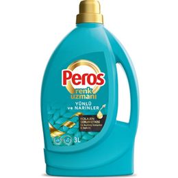 Peros 3 lt Sıvı Bakım Renk Uzmanı Yünlü & Hassas Giysiler İçin Sıvı Çamaşır Deterjanı