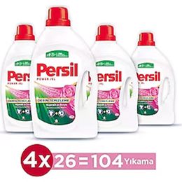 Persil 4x2.145 lt Leke Karşıtı & Gül Kokulu Renkliler için Sıvı Deterjan