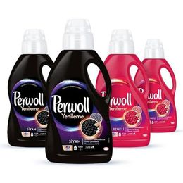 Perwoll 108 Yıkama 2x1.5 lt Renk Koruma Renkliler ve Siyahlar için Sıvı Deterjan