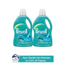 Perwoll 2x2970 ml Spor Giysiler İçin Sıvı Bakım Deterjanı