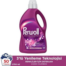 Perwoll Çiçek Cazibesi Renkli 50 Yıkama 2750 ml Sıvı Çamaşır Deterjanı