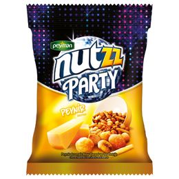 Peyman Nutzz 90 gr Party Mix Peynir Aromalı Mısır Çerezi ve Yer Fıstığı
