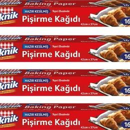 Piknik 4x16'lı 42x37 cm Kesilmiş Pişirme Kağıdı